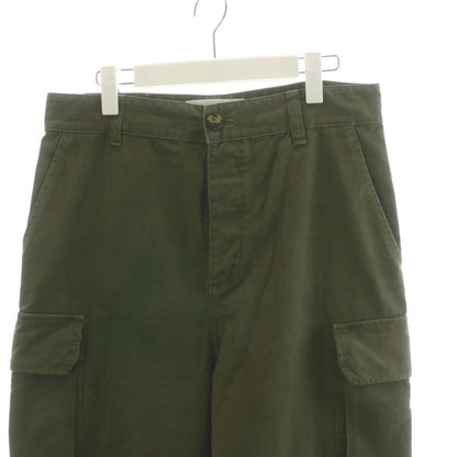 Loewe Cargo Pants Logo Cotton 48 Khaki AN12 AA