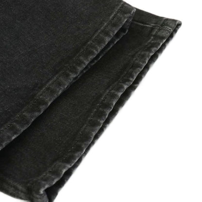 Loewe Straight Leg Jeans Denim Pants Jeans G Pants Button Fly 56 Black H526y11w2