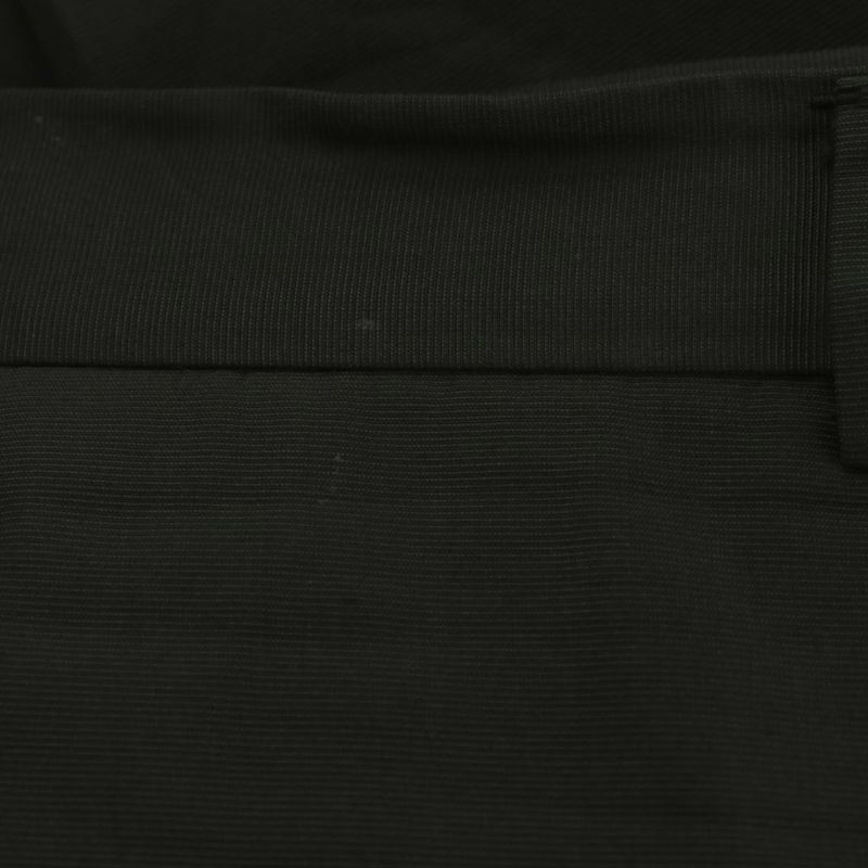 Gucci Pants Slacks Lace Center Press Roll Up Wool Silk Blend Silk 7-48r Black