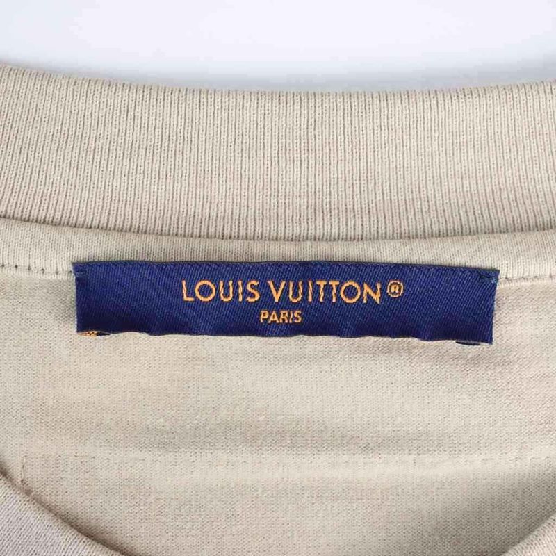 Louis Vuitton 25SS LV Embossed Inside Out T-shirt Cut And Sewn Short Sleeves M