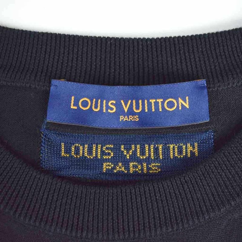 Louis Vuitton 21AW Maison Louis Vuitton Knit Sweater Short Sleeves Logo Design