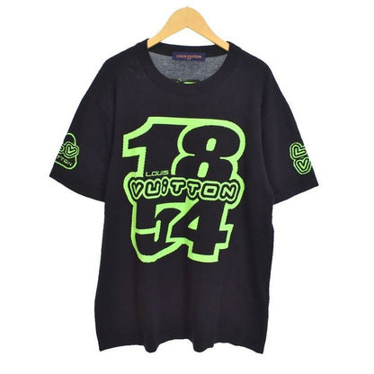 Louis Vuitton 22AW Graphic Knit T-shirt Cut And Sweater Short Sleeve Logo