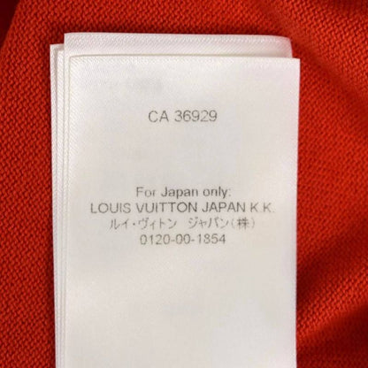 Louis Vuitton 23SS Knit Sweater Short Sleeve Logo Design M Red Rm2319 JL4 Hon01w