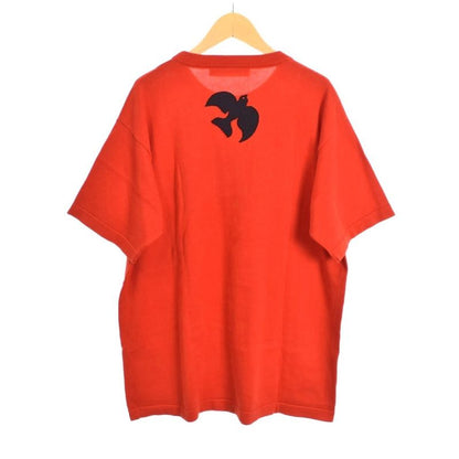 Louis Vuitton 23SS Knit Sweater Short Sleeve Logo Design M Red Rm2319 JL4 Hon01w