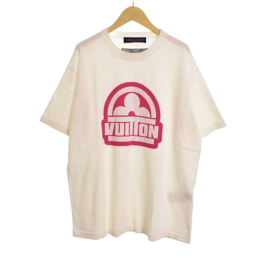 Louis Vuitton 23AW Logo Printed Tee Knit Sweater Short Sleeves Logo Design M