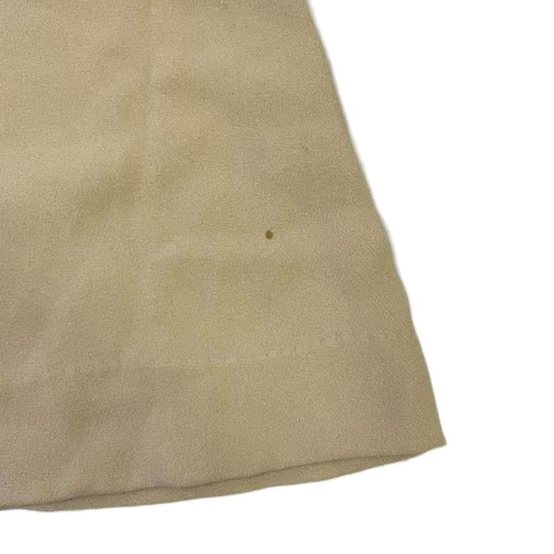 Chanel Silk Cami Dress Sleeveless Back Coco Mark Button Knee Length P16960v09642