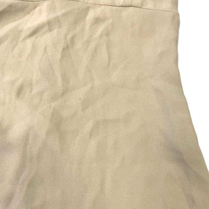 Chanel Silk Cami Dress Sleeveless Back Coco Mark Button Knee Length P16960v09642