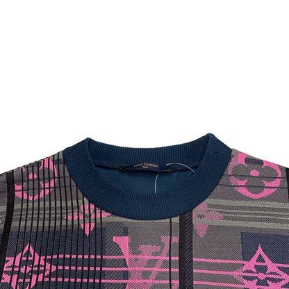 Louis Vuitton Sweatshirt Size S Men's Monogram Jacquard Sweatshirt Hky75wzrw