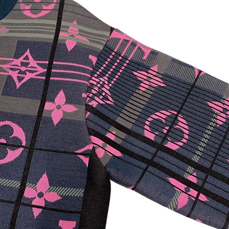 Louis Vuitton Sweatshirt Size S Men's Monogram Jacquard Sweatshirt Hky75wzrw