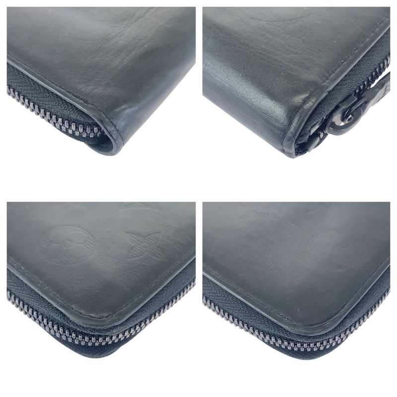 Louis Vuitton Monogram Shadow Zippy Wallet Vertical M62902 Long Wallet Men's