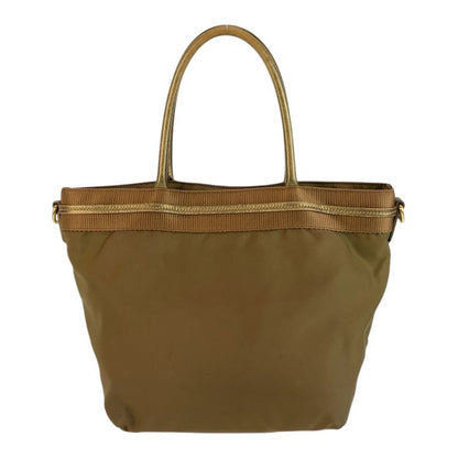 Prada Khaki Nylon 31 Tote Handbag Women 505772
