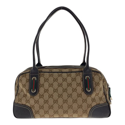Gucci Printhie Sherry Line Beige Dark Brown Gold Hardware GG Canvas/leather