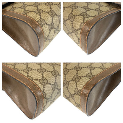 Gucci Vintage Sherry Line GG Supreme Canvas 89 01 007 Clutch Bag Second Bag Men