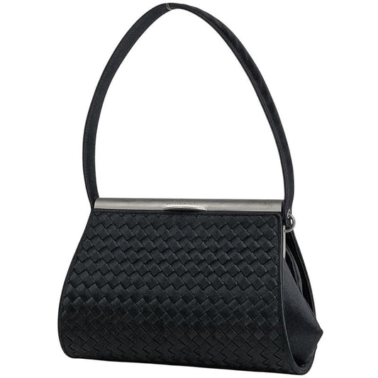 Bottega Veneta Intrecciato Handbag Nappa Handbag Fabric Black Women