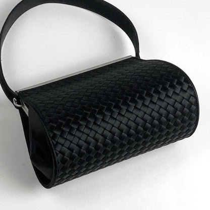 Bottega Veneta Intrecciato Handbag Nappa Handbag Fabric Black Women
