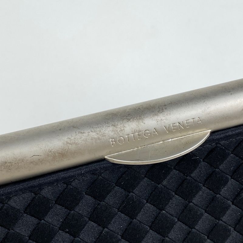 Bottega Veneta Intrecciato Handbag Nappa Handbag Fabric Black Women