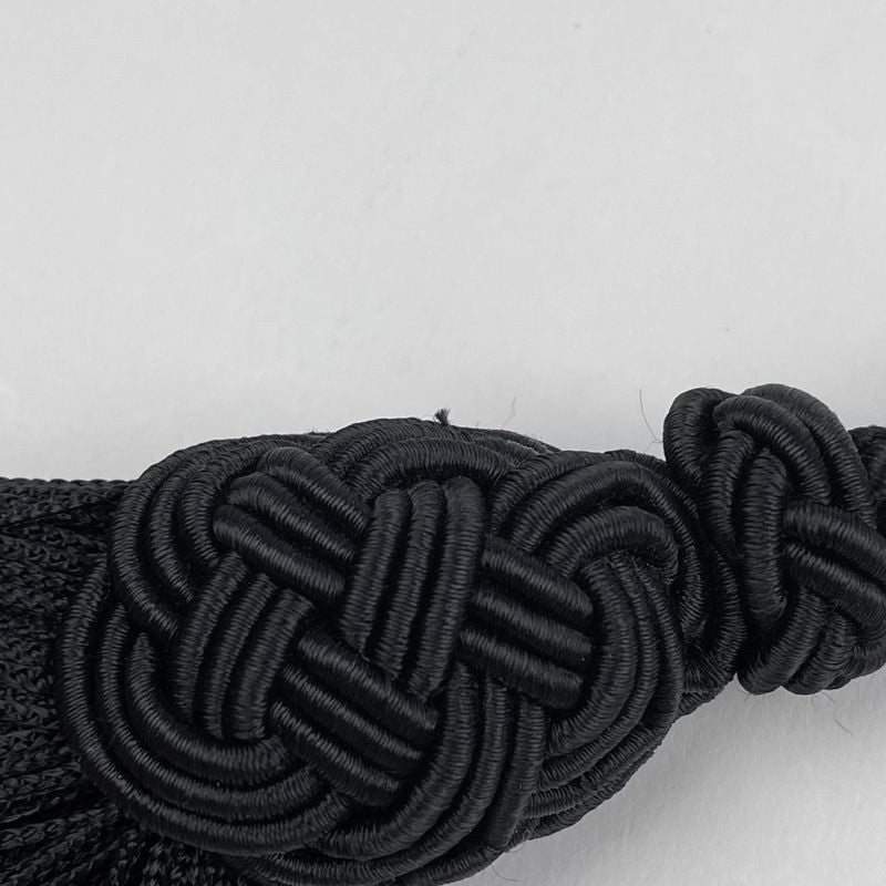 Bottega Veneta Intrecciato Pouch Party Bag Accessory Pouch Satin Black Women