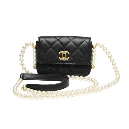 Chanel Mini Shoulder Bag Matelasse Shoulder Bag Chanel Black