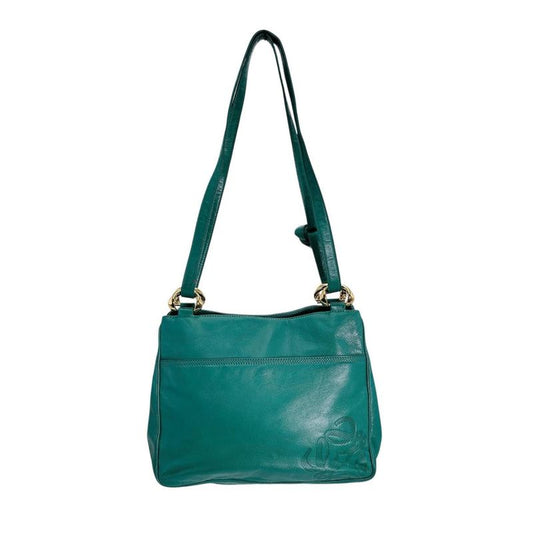 Loewe 1846 Anagram One Shoulder Bag Loewe Green
