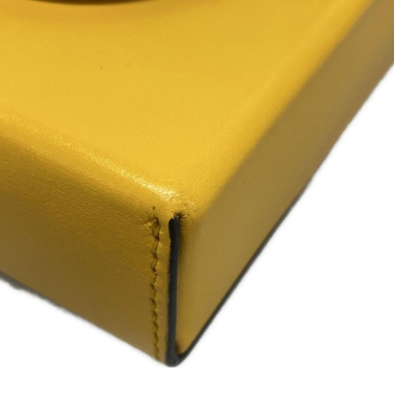 Gucci Shoulder Bag Horsebit 1955 625615 Yellow Leather