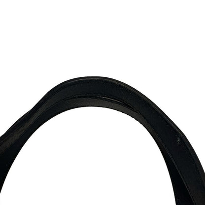 Dior/christian Dior Tote Bag Canage Stitch Navy And Silver Leather