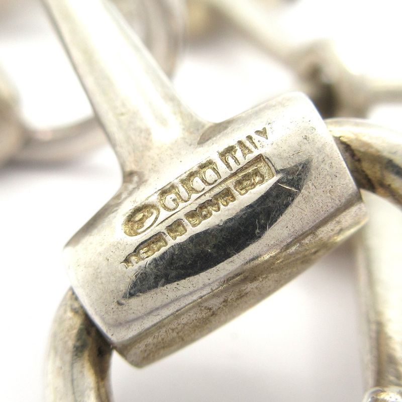 Gucci Bracelet Horsebit Silver Vintage