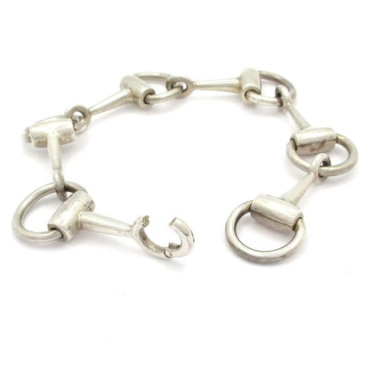Gucci Bracelet Horsebit Silver Vintage