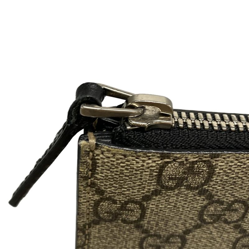 Gucci Clutch Bag GG Plus GG Supreme/sherry 433665 Beige X Dark Brown X Multi