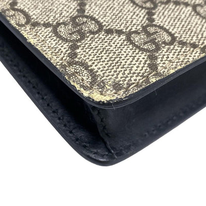 Gucci Clutch Bag GG Plus GG Supreme/sherry 433665 Beige X Dark Brown X Multi