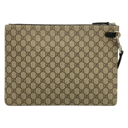 Gucci Clutch Bag GG Plus GG Supreme/sherry 433665 Beige X Dark Brown X Multi