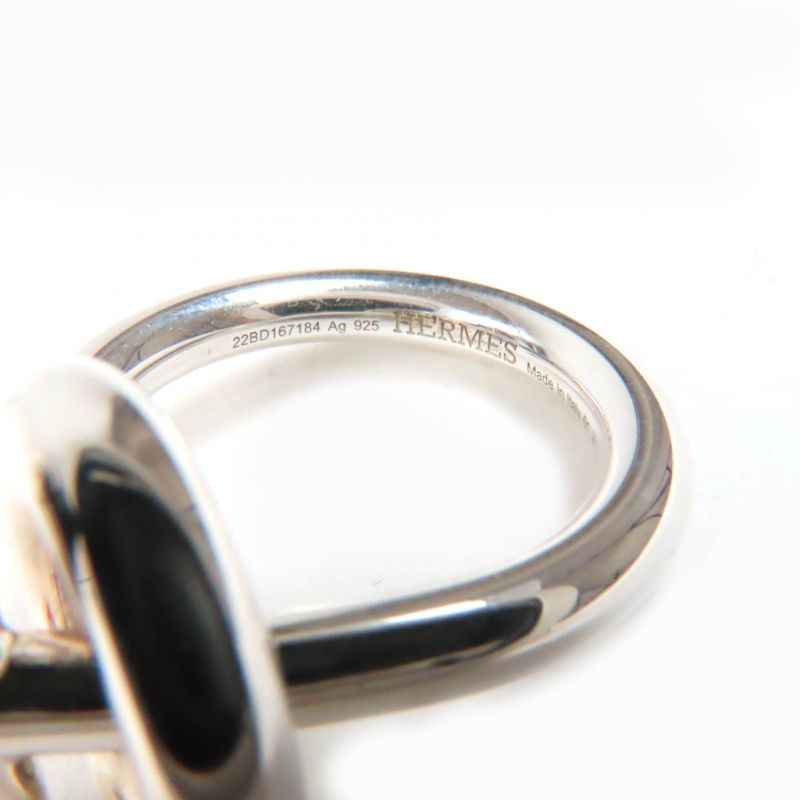 Hermes 2022 Echape MM Ag925 22bd167184 Ring / Ring Silver 51 (size 11 Equivalen