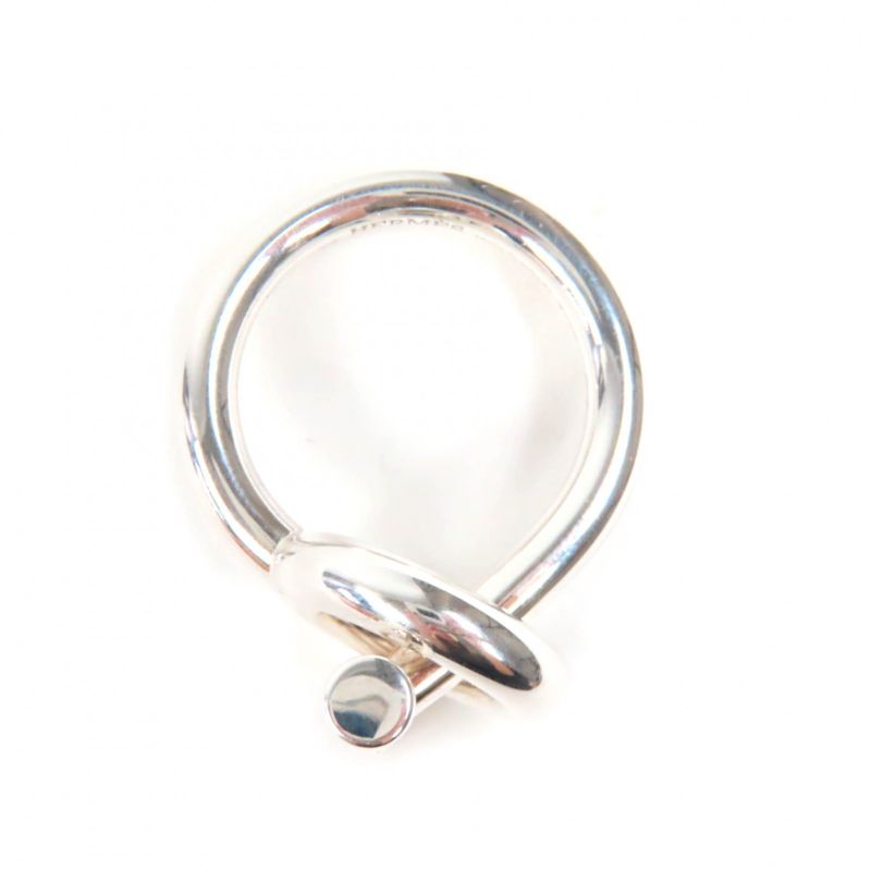 Hermes 2022 Echape MM Ag925 22bd167184 Ring / Ring Silver 51 (size 11 Equivalen