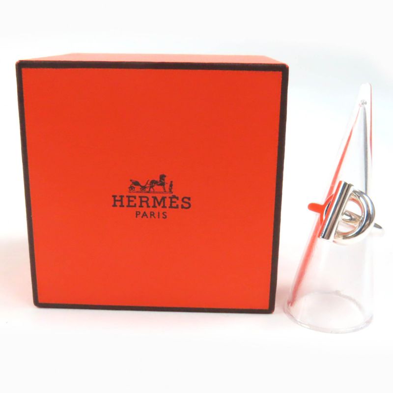 Hermes 2022 Echape MM Ag925 22bd167184 Ring / Ring Silver 51 (size 11 Equivalen