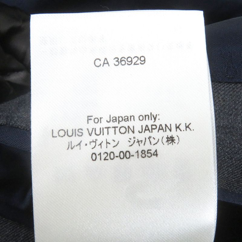 Louis Vuitton 25SS Hsfj8e 100% Wool PONT NEUF FIT LV Logo Peaked Lapel Single