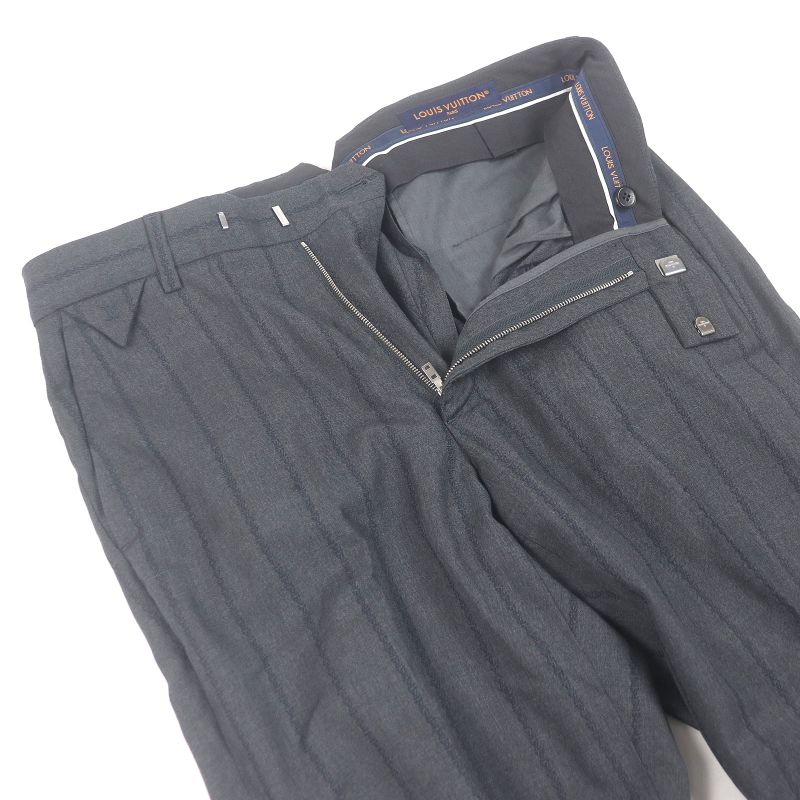 Louis Vuitton 25SS Hsfj8e 100% Wool PONT NEUF FIT LV Logo Peaked Lapel Single