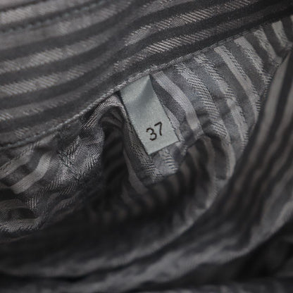 DIOR Homme 193c545g5566 100% Silk Logo Embroidery Stripe Pattern Seersucker