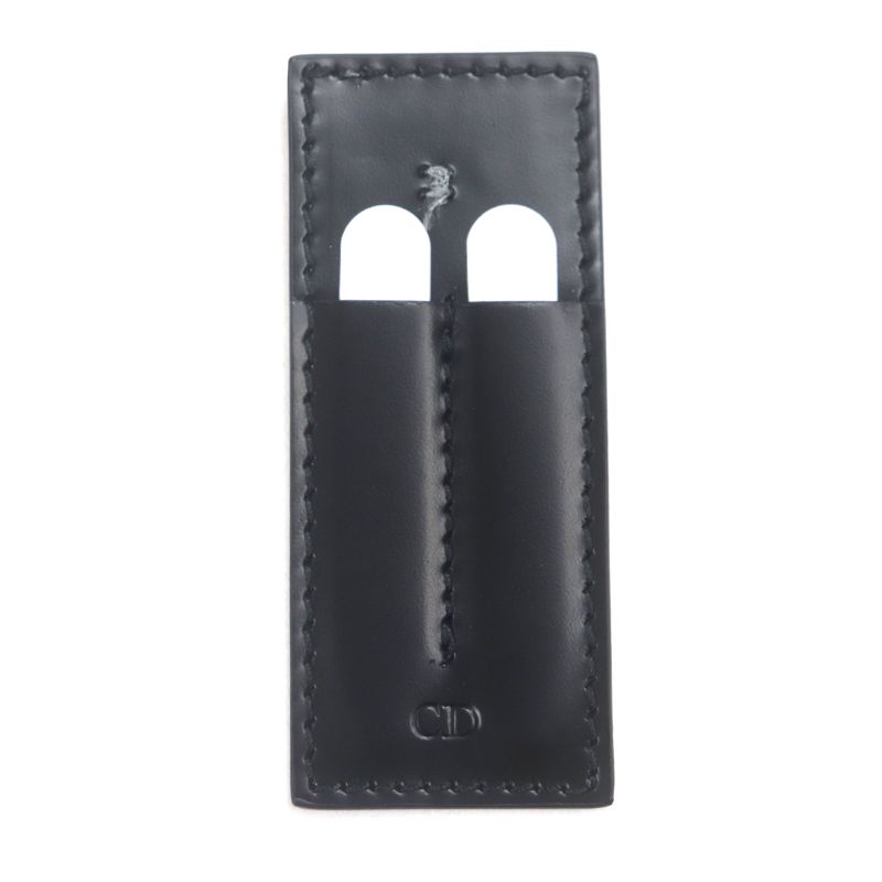 DIOR Homme 193c545g5566 100% Silk Logo Embroidery Stripe Pattern Seersucker