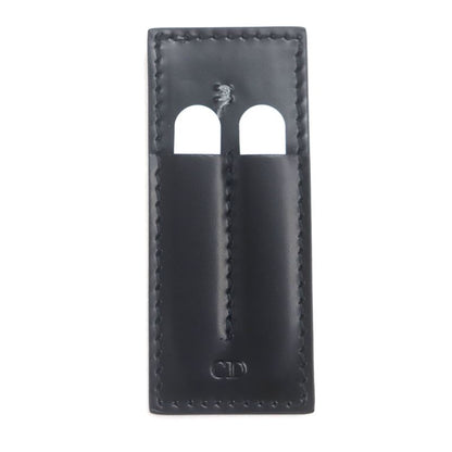 DIOR Homme 193c545g5566 100% Silk Logo Embroidery Stripe Pattern Seersucker