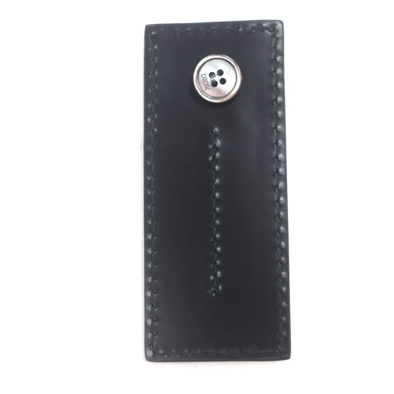 DIOR Homme 193c545g5566 100% Silk Logo Embroidery Stripe Pattern Seersucker