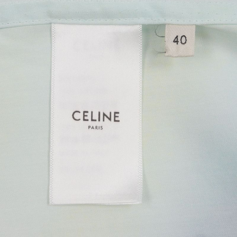 Celine 22SS 2c517357q Artist Print Loose Hawaiian Short Sleeve Short Sleeve