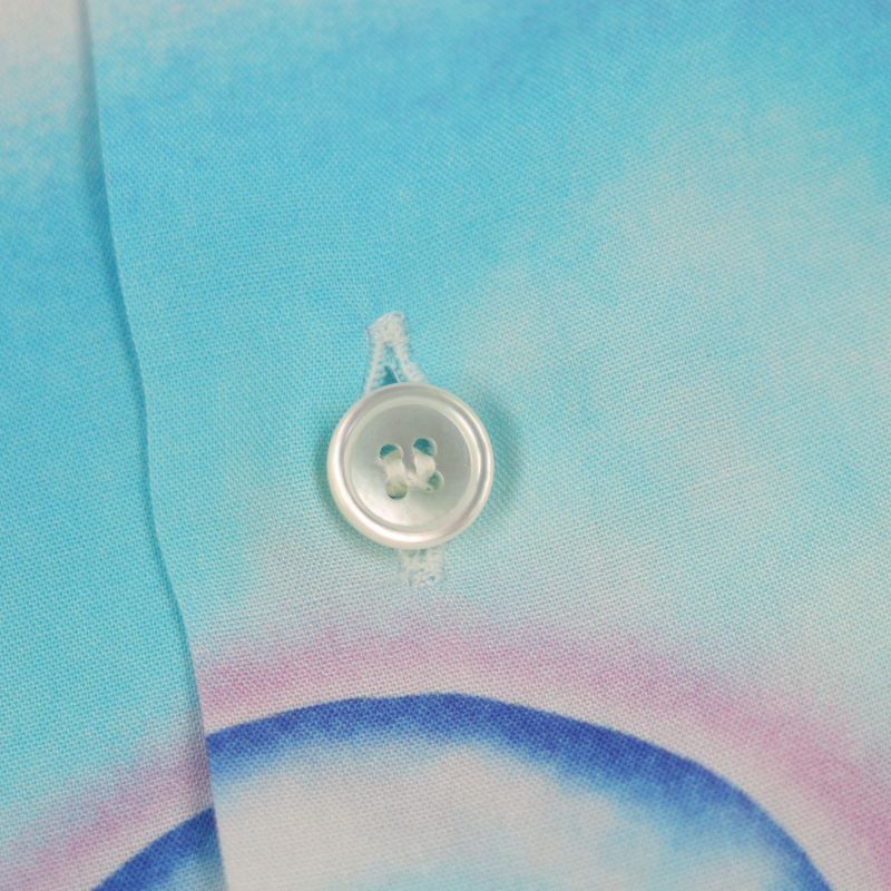 Celine 22SS 2c517357q Artist Print Loose Hawaiian Short Sleeve Short Sleeve