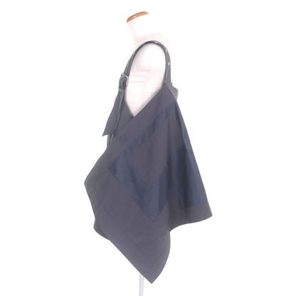  DIOR Homme 23SS 383c655a5771 Asymmetrical Mesh Switching Vest Gray Silver