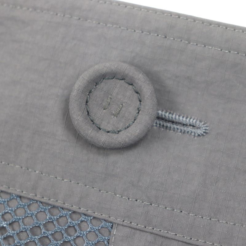  DIOR Homme 23SS 383c655a5771 Asymmetrical Mesh Switching Vest Gray Silver