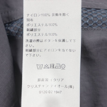  DIOR Homme 23SS 383c655a5771 Asymmetrical Mesh Switching Vest Gray Silver