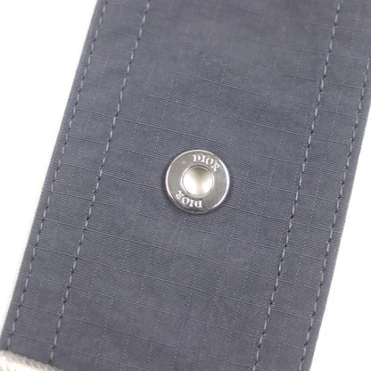  DIOR Homme 23SS 383c655a5771 Asymmetrical Mesh Switching Vest Gray Silver