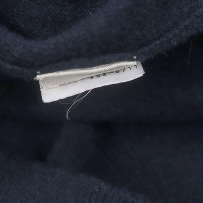  Hermes 23AW Velky Love 100% Cashmere Crewneck Pullover Knit Sweater Navy S