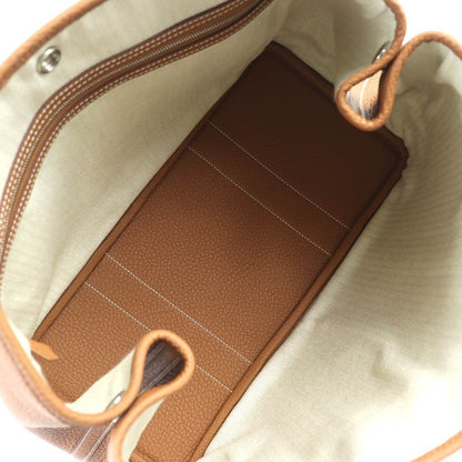 Hermes 051559ck Garden Party PM 36 Negonda Gold Silver Hardware Handbag Tote