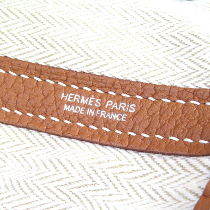 Hermes 051559ck Garden Party PM 36 Negonda Gold Silver Hardware Handbag Tote