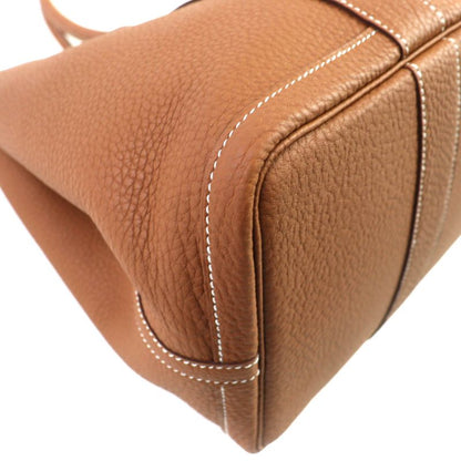 Hermes 051559ck Garden Party PM 36 Negonda Gold Silver Hardware Handbag Tote