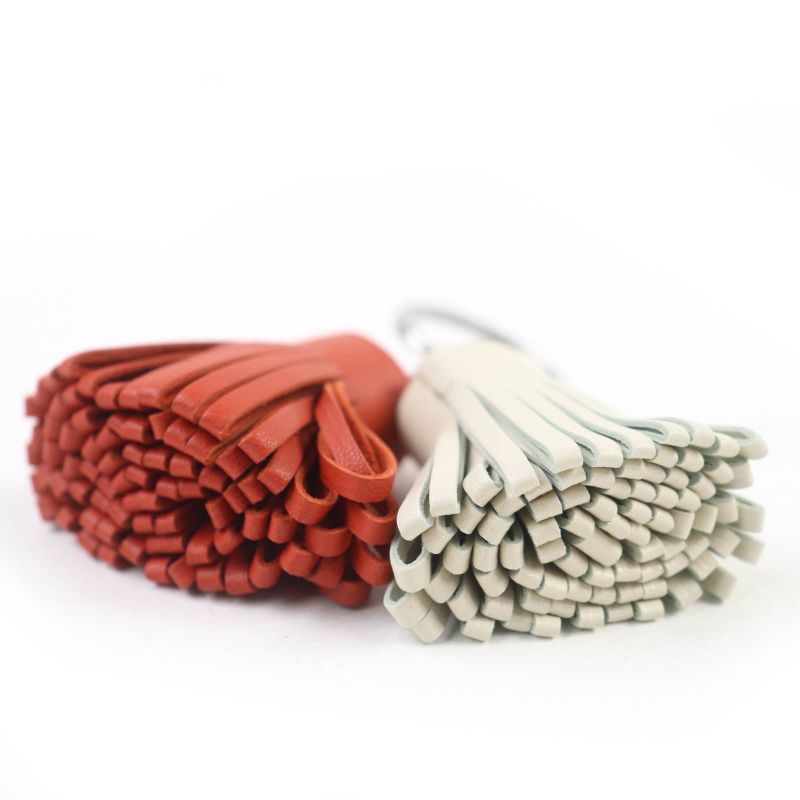 Hermes Carmen Unodos Aniomiro Carnelian Cles Key Ring Key Holder Bagcharm Made